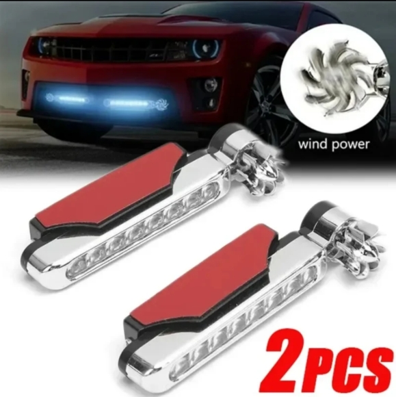 Wind 🌬️ Powered Car LED - Picture 2 of 5